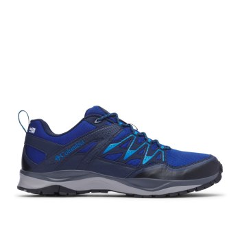 Columbia Wayfinder OutDry, Tenis De Montaña Azul Rey Para Hombre | 367290-BEU